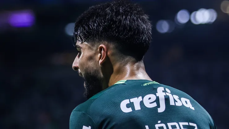 Flaco López deve ser mantido na reserva do Palmeiras contra a Inter de Limeira - Foto: Marcello Zambrana/AGIF