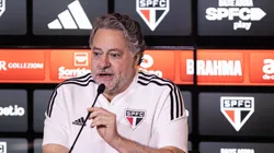 Presidente do São Paulo, Casares detona gol anulado de Galoppo. Foto: Abner Dourado/AGIF