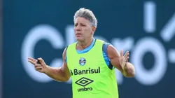 Renato durante treinamento no Imortal. Foto: Lucas Uebel/Grêmio FBPA