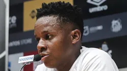 Cazares chegou recentemente ao Santos Foto: Reinaldo Campos/AGIF