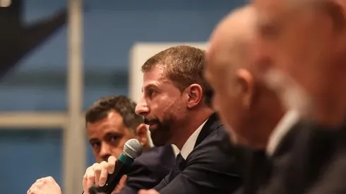 Novo presidente, Pedrinho promete ser assíduo com a 777. Foto: Dikran Sahagian/Vasco