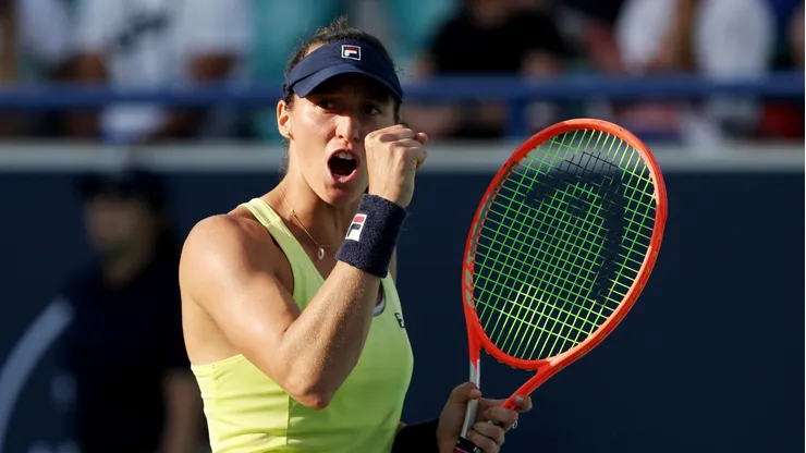 Luisa Stefani: chance de novo título já no início do ano de 2024 (Foto: Christopher Pike/Getty Images)