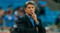 Foto: Lucas Uebel/Grêmio - Renato Portaluppi em partida pelo Grêmio