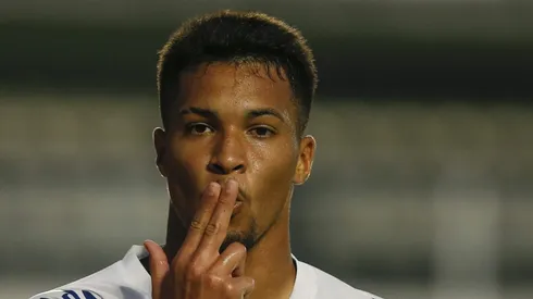 Marcos Leonardo, ex-Santos e atualmente no Benfica (Photo by Ricardo Moreira/Getty Images)