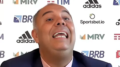 Marcos Braz, vice-presidente do Flamengo Foto: Reprodução/FlaTV