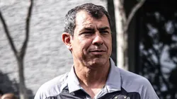Foto: Raul Baretta/Santos FC - Fábio Carille pelo Santos na estreia pelo Campeonato Paulista