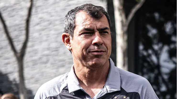 Foto: Raul Baretta/Santos FC - Fábio Carille pelo Santos na estreia pelo Campeonato Paulista