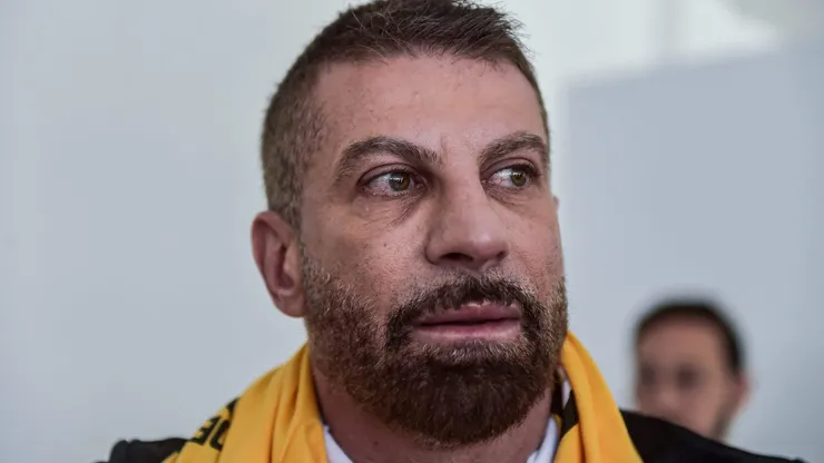Foto: Thiago Ribeiro/AGIF - Pedrinho, presidente do Vasco, durante as eleições do Clube Carioca