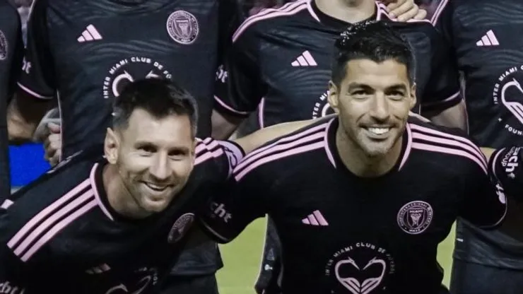 Messi e Suárez juntos no Inter Miami - Foto: Alex Peña/Getty Images