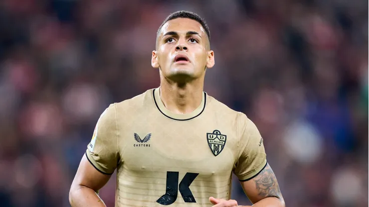 Transferência de Kaiky ao Almería ainda rende importante quantia ao Santos após três anos - Foto: Juan Manuel Serrano Arce/Getty Images