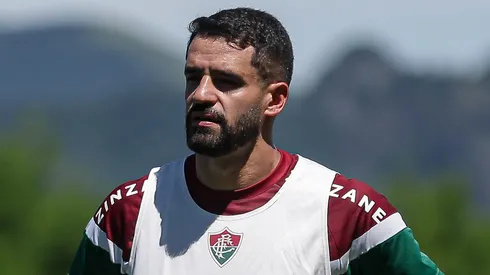 Foto: Lucas Merçon/Fluminense F.C. - Renato Augusto em treinamento pelo Fluminense