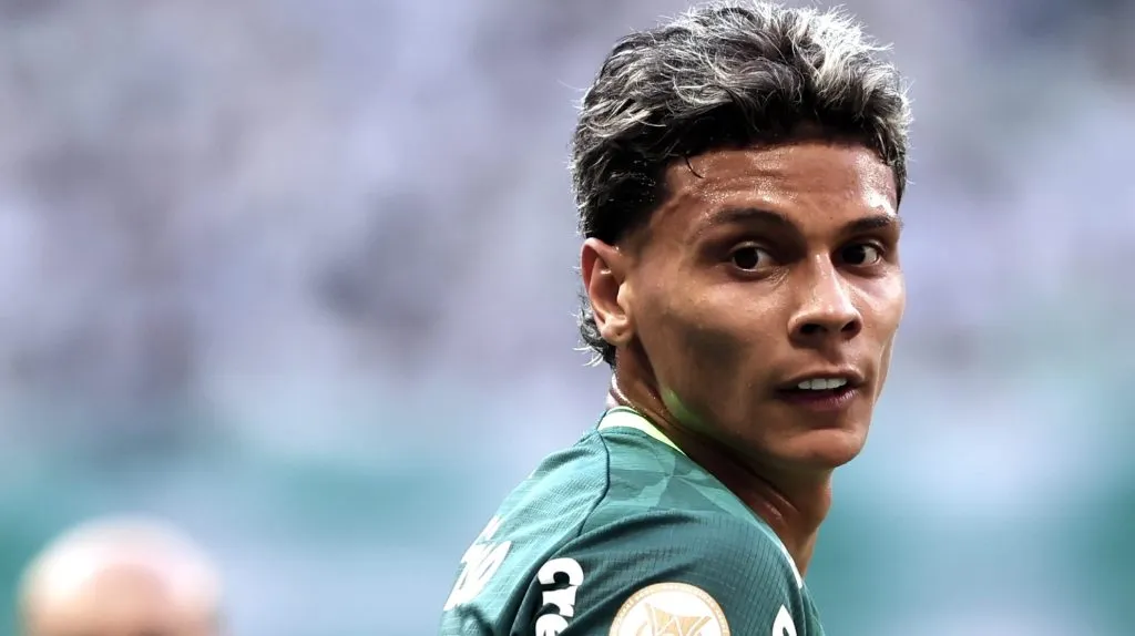 Richard Ríos no Palmeiras - Marcello Zambrana/AGIF