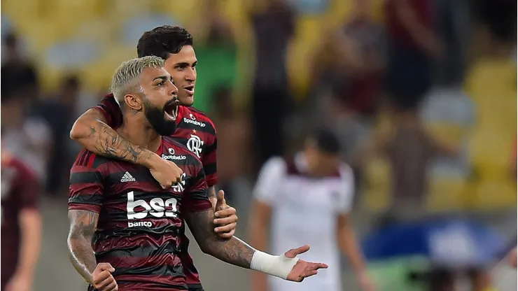 Tite fala sobre Gabigol e Pedro Juntos no Flamengo. Foto: Thiago Ribeiro/AGIF