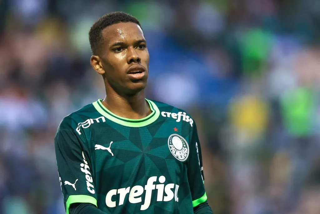 SP – BARUERI – 13/01/2024 – COPA SAO PAULO 2024, PALMEIRAS X SPORT – Estevao jogador do Palmeiras durante partida contra o Sport no estadio Arena Barueri pelo campeonato Copa Sao Paulo 2024. Foto: Marcello Zambrana/AGIF