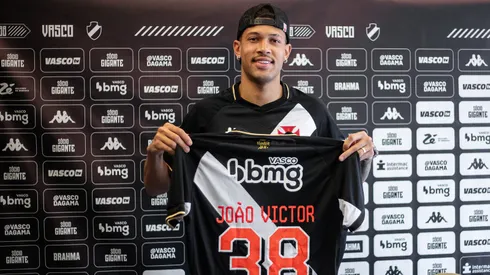 João Victor em apresentação no Vasco. Foto: Leandro Amorim | Vasco