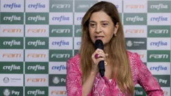 Presidente do Palmeiras, Leila Pereira. Foto: Ettore Chiereguini/AGIF