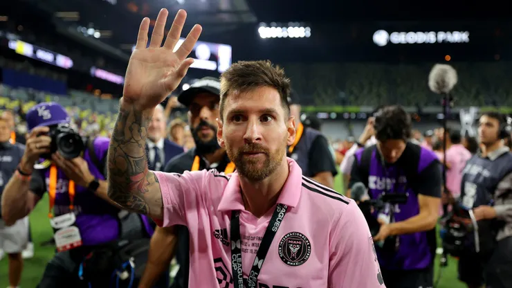 Lionel Messi no Inter Miami. Foto: Kevin C. Cox/Getty Images
