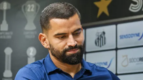 Tomas Rincón, meia do Santos Foto: Fernanda Luz/AGIF