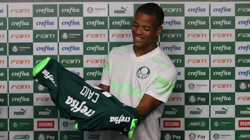 Caio Paulista cutucou o São Paulo em sua apresentação Foto: César Greco-Palmeiras