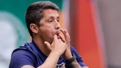 Thiago Carpino, comandante do SPFC (Photo by Alexandre Schneider/Getty Images)