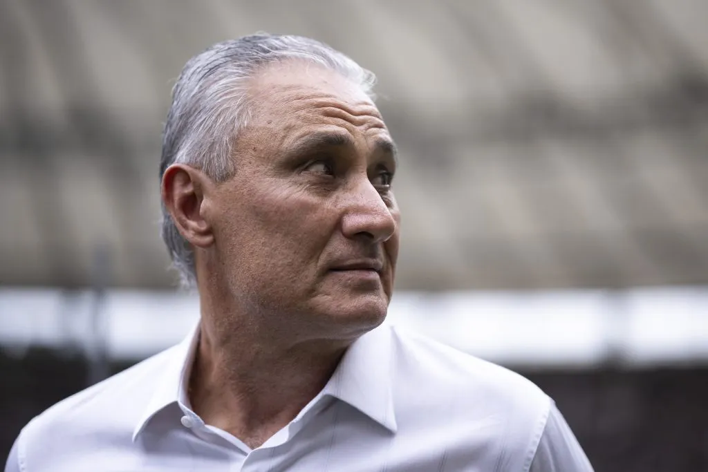 Tite fará testes no Flamengo durante a viagem nos Estados Unidos. Foto: Jorge Rodrigues/AGIF