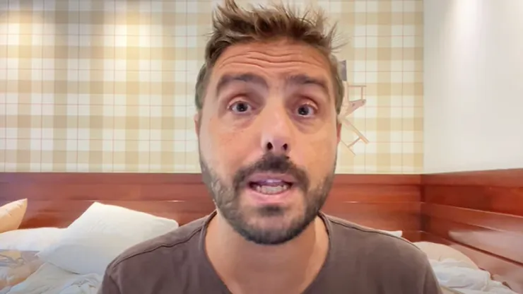 Jorge Nicola dando informações em seu canal no Youtube. Foto: Youtube / Canal Jorge Nicola