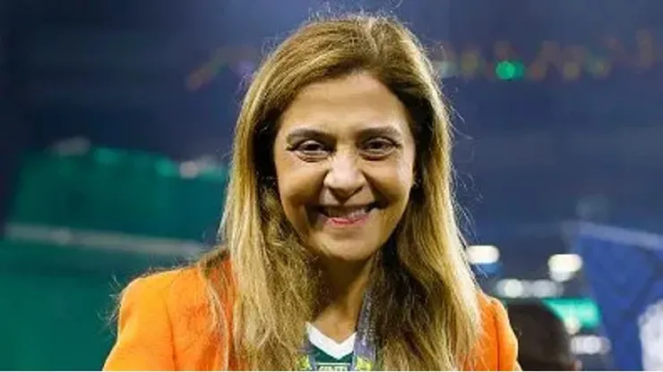 Foto: Ricardo Moreira/Getty Images - Leila Pereira, presidente do Palmeiras