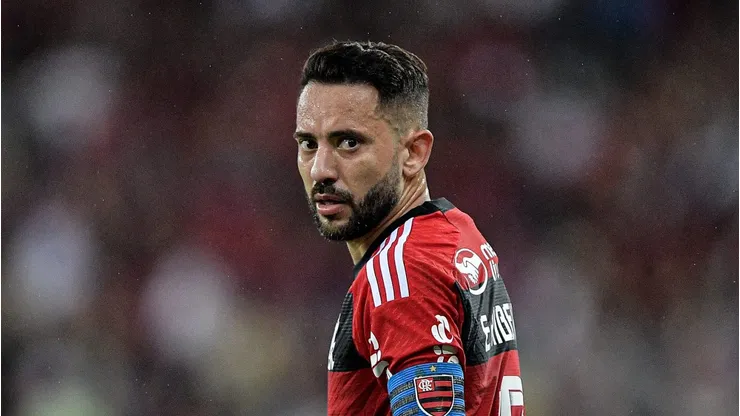 Éverton Ribeiro foi o capitão do Fla por muitos anos. Foto: Thiago Ribeiro/AGIF