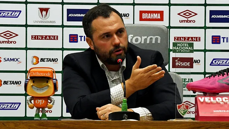 Mário Bittencourt se movimenta para turbinar o Fluminense - FOTO DE MAILSON SANTANA/FLUMINENSE FC