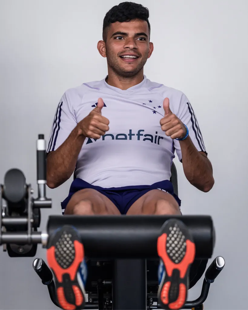 Bruno Rodrigues alfinetou o São Paulo em sua apresentaçao no Palmeiras. Foto: Flickr oficial Cruzeiro