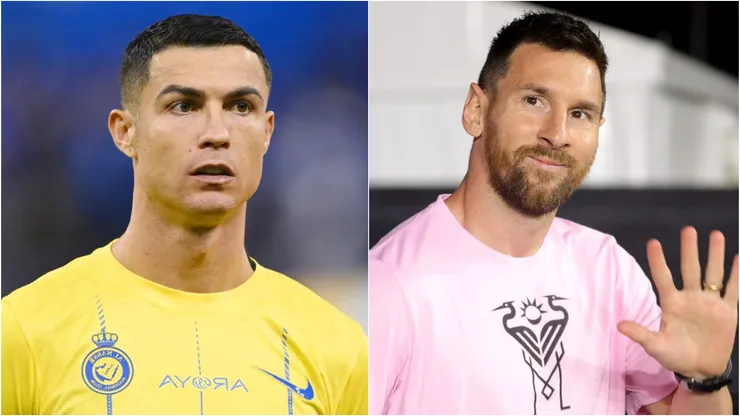 Cristiano Ronaldo e Messi são os jogadores com mais seguidores no Instagram. Foto: Michael Regan/Megan Briggs/Getty Images