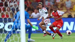 Werton, atacante do Flamengo no jogo da Copinha contra o Audax. Foto: Gilvan de Souza / Flamengo