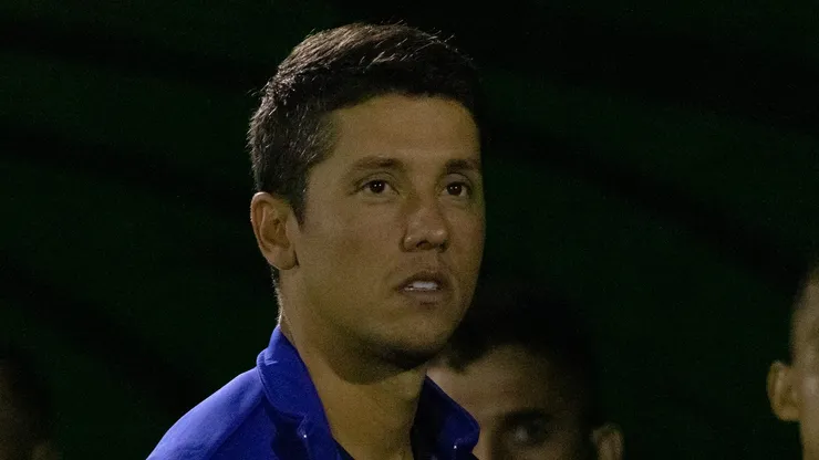 SP - Campinas - 28/02/2020 - Paulista 2020, Guarani x Agua Santa - tecnico Thiago Carpini do Guarani durante partida contra o Agua Santa no estadio Brinco de Ouro pelo campeonato Paulista 2020. Foto: Rebeca Reis/AGIF