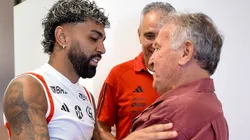 Zico fala sobre Gabigol no Flamengo. Foto: Marcelo Cortes /CRF