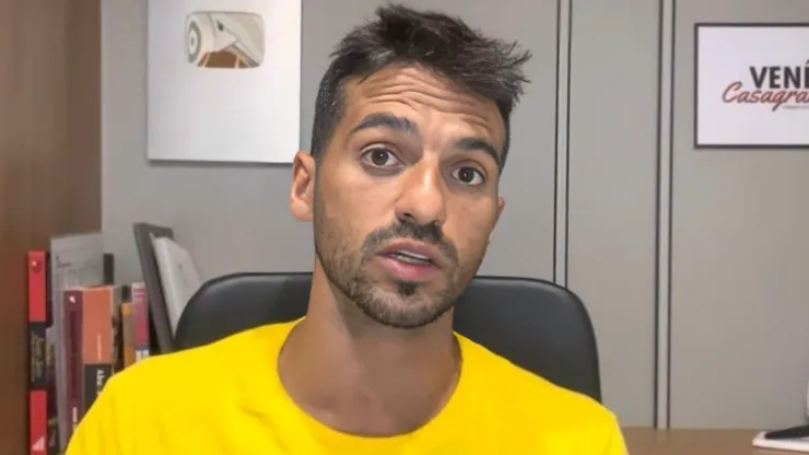 Venê Casagrande, jornalista e comentarista - Foto: Reprodução YouTube / Canal do Venê Casagrande