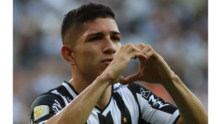 Savarino voltou ao Brasil e rendeu lucros ao Galo - Foto: Fernando Moreno/AGIF
