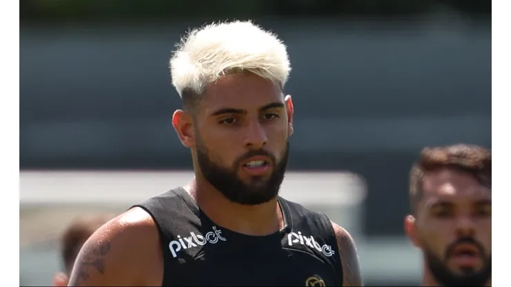 Foto: Marcello Zambrana/AGIF - Yuri Alberto em treinamento do Corinthians