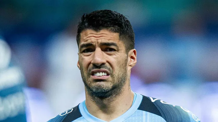 Luis Suárez em uma de suas últimas aparições pelo Imortal. Foto: Jhony Pinho/AGIF