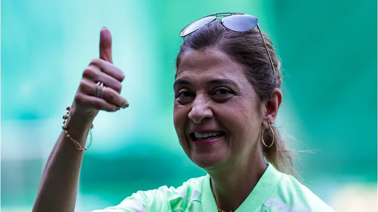 Leila Pereira, presidente do Palmeiras - Foto: Fabio Giannelli/AGIF