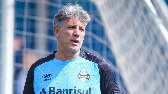 Foto: Lucas Uebel/Grêmio FBPA - Renato Gaúcho, treinador do Grêmio