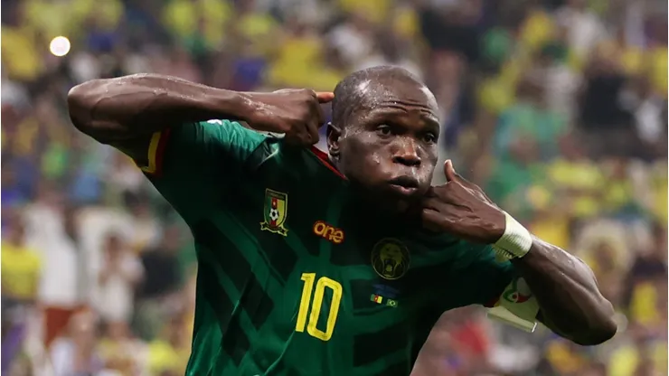 Aboubakar em ação na Copa do Mundo - Foto: Clive Brunskill/Getty Images