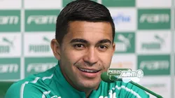 Dudu fala sobre retorno no Palmeiras. Fotos: Cesar Greco/Palmeiras