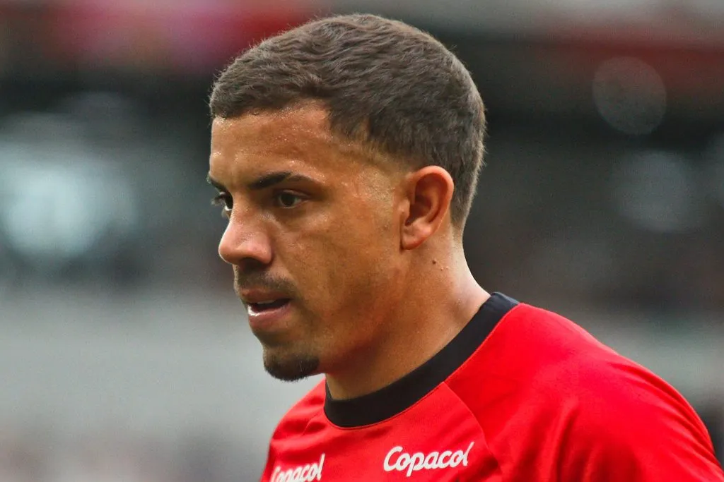 David Terans jogador quando jogava no CAP. Foto: Gabriel Machado/AGIF