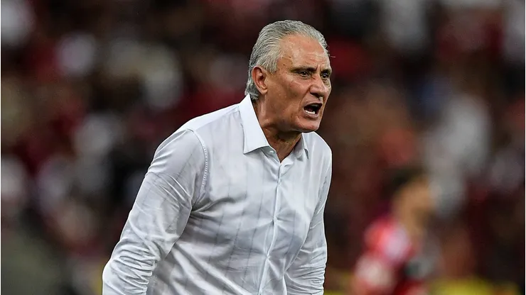 Tite tomou medidas drásticas na primeira semana de treino no Flamengo. Foto: Thiago Ribeiro/AGIF