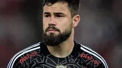 Matheus Cunha, goleiro do Flamengo - Foto: Thiago Ribeiro/AGIF