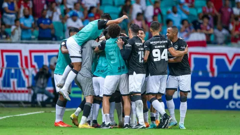 Jogadores do Botafogo em foto de arquivo pelo Campeonato Brasileiro 2023. Foto: Jhony Pinho/AGIF