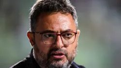 Alexandre Mattos concedeu sua primeira coletiva pelo Vascão - Foto: Gilson Junio/AGIF
