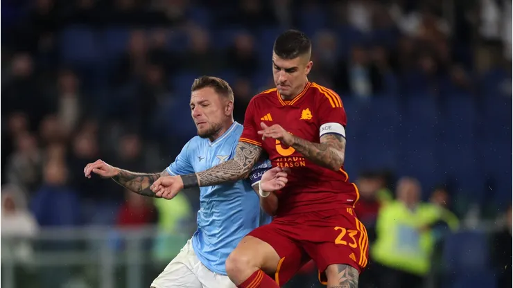 Lazio e Roma: um dos grandes clássicos do futebol italiano (Foto: Paolo Bruno/Getty Images)