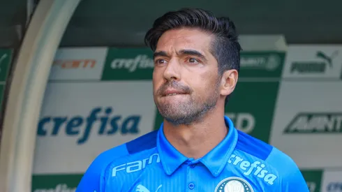 Abel Ferreira tecnico do Palmeiras durante partida contra o Botafogo no estadio Arena Allianz Parque pelo campeonato BRASILEIRO A 2023. Foto: Marcello Zambrana/AGIF