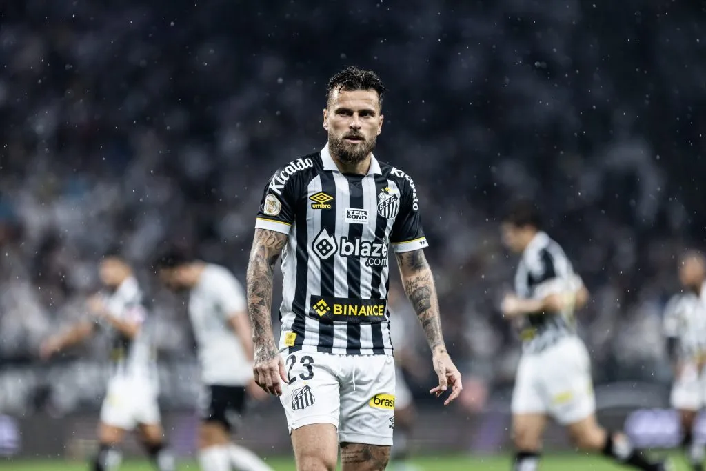 Lucas Lima não deve permanecer no Santos para a temporada. Foto: Abner Dourado/AGIF